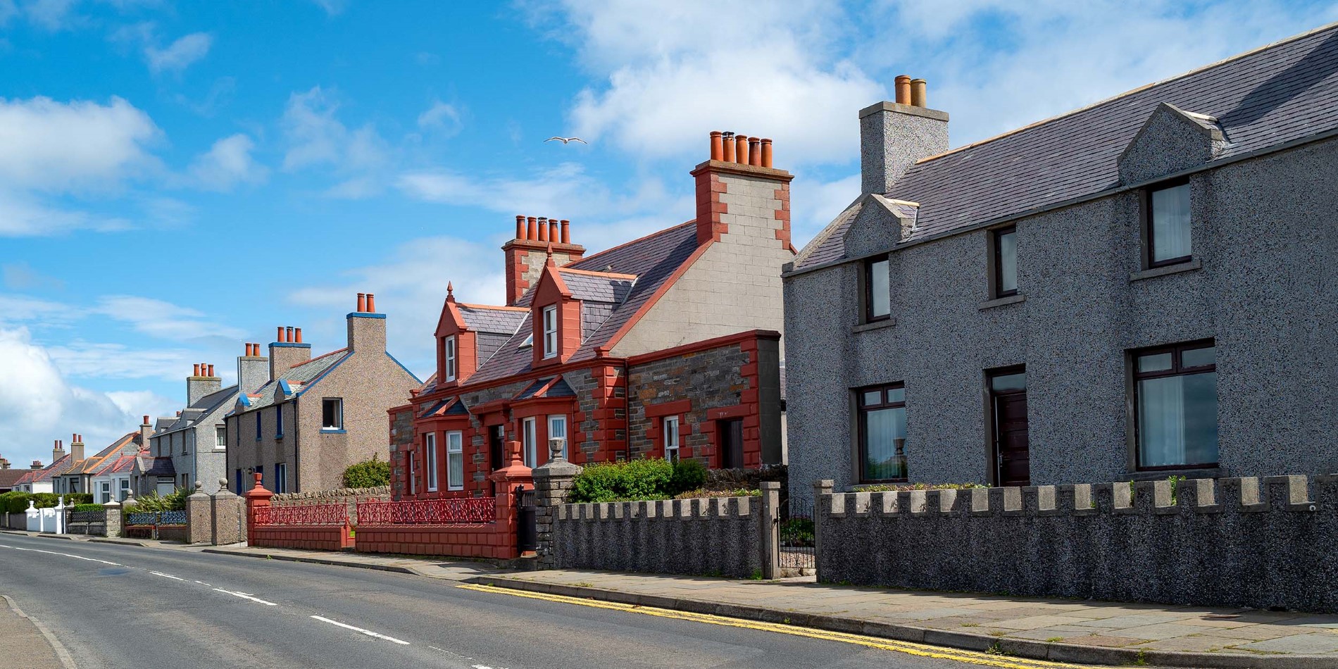 Historiska Kirkwall är Orkneyöarnas huvudstad
