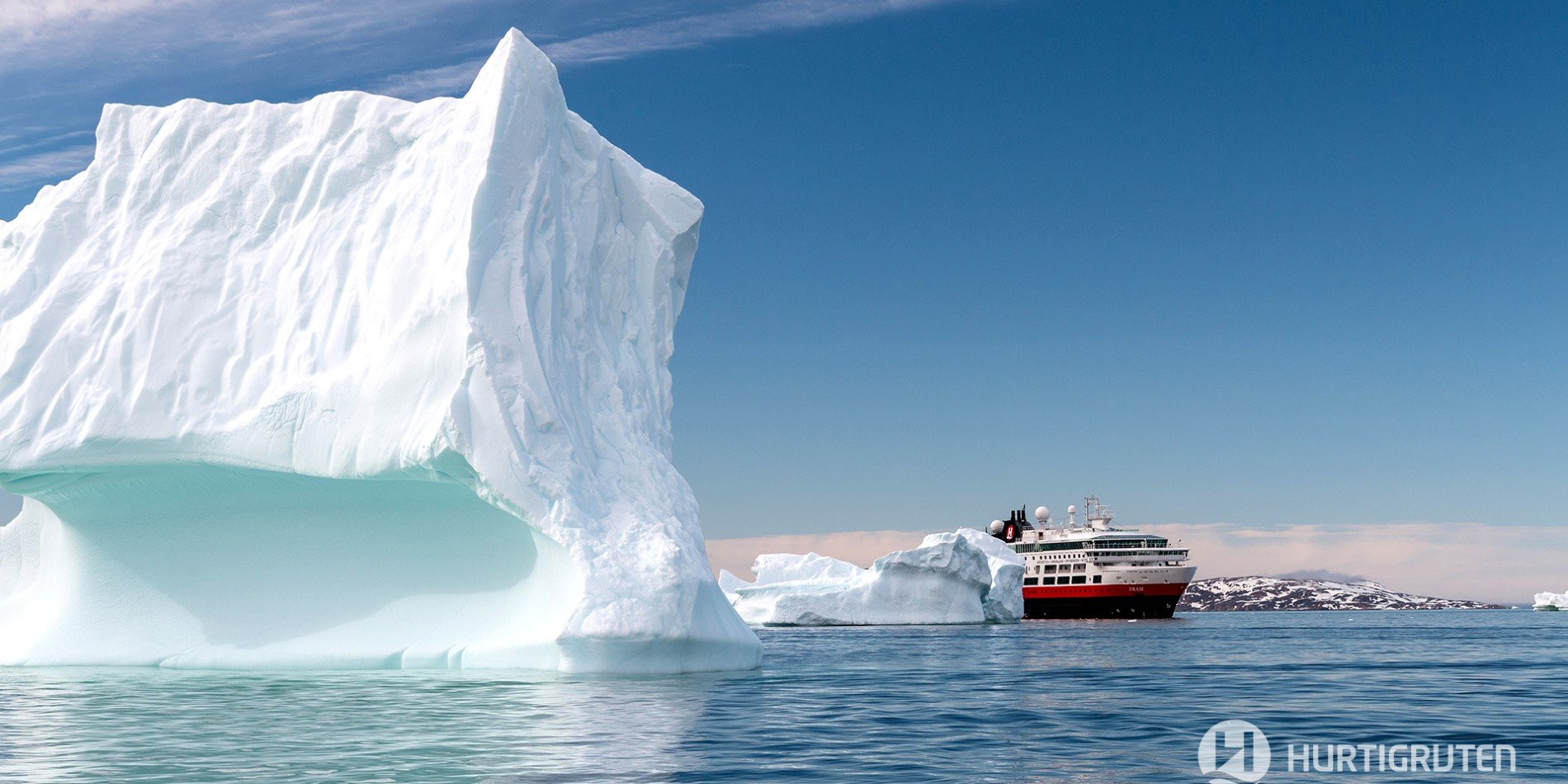 Ice cruising nära Upernavik – Grönland