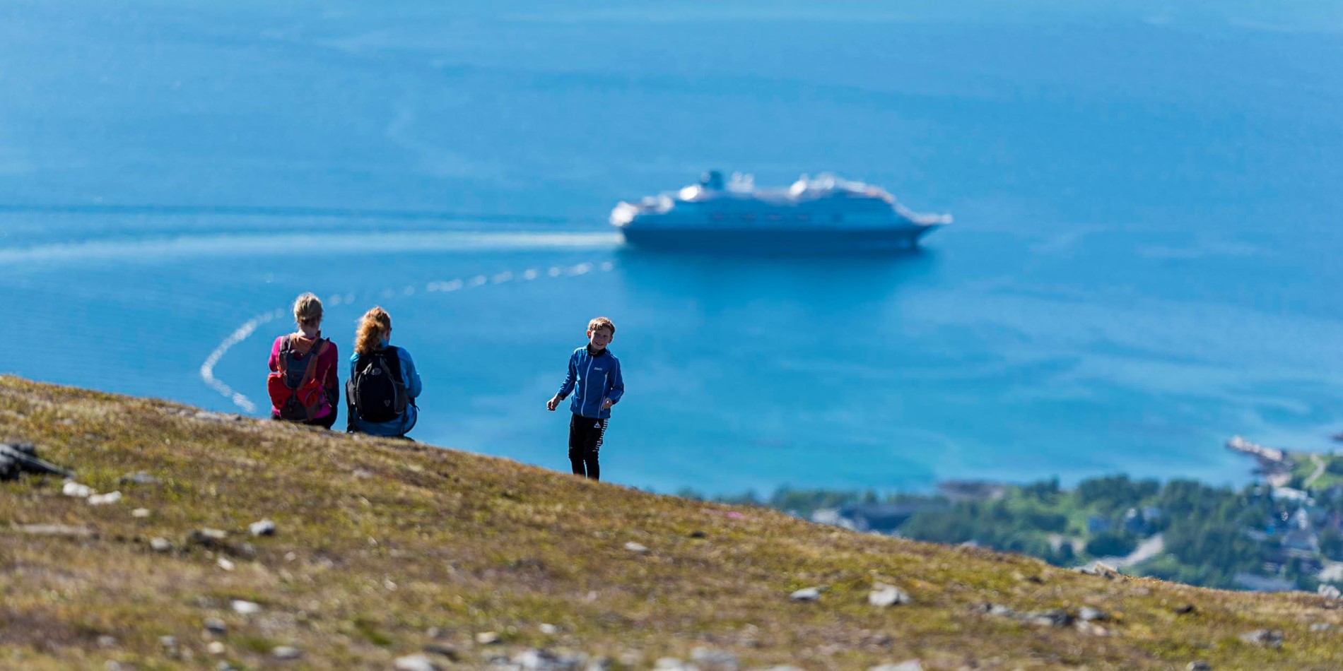 Fjällvandring i Tromsö