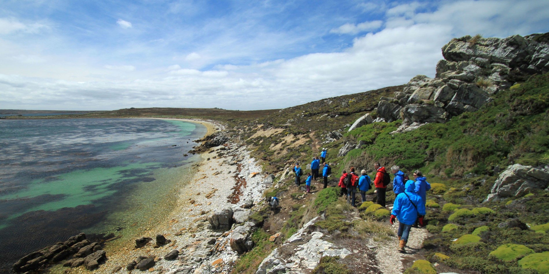En promenad genom natursköna Falklands