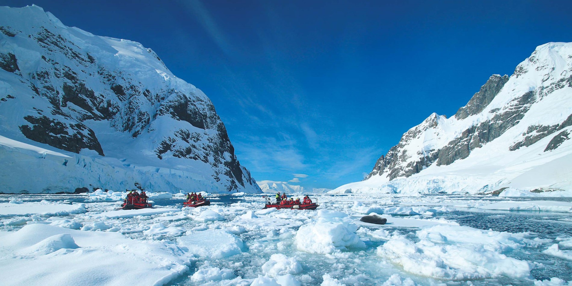 Upplev Lemaire-kanalen från en Polar cirkel-båt 