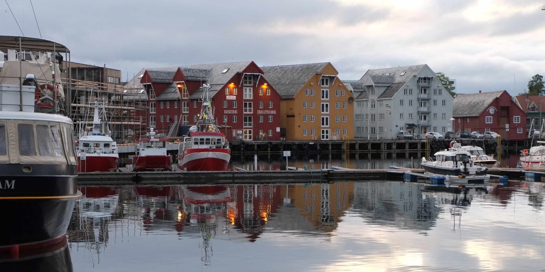 Hamnen i Tromsö